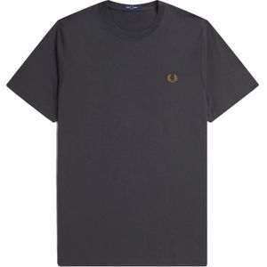Fred Perry, Heren, Tops, Grijs, Maat: L Katoen,