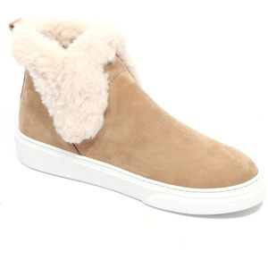 Hogan, Dames, Schoenen, Beige, Maat: 36 EU Suède,