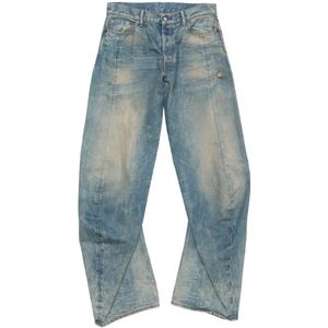 Acne Studios, Dames, Jeans, Blauw, Maat: W27 Katoen,