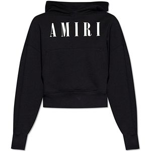 Amiri, Dames, Sweatshirts & Hoodies, Zwart, Maat: XS