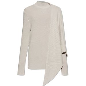 Entire Studios, unisex, Truien, Beige, Maat: M/L Wol,