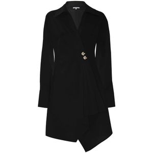 Kocca, Dames, Jurken, Zwart, Maat: XS