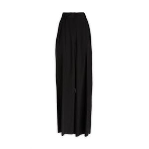 Ferragamo, Dames, Broeken, Zwart, Maat: XS