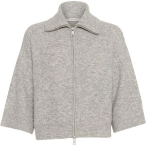 Gestuz, Dames, Truien, Grijs, Maat: M Wol,