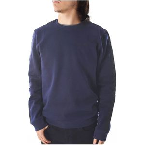 Guess, Heren, Sweatshirts & Hoodies, Blauw, Maat: M Katoen,