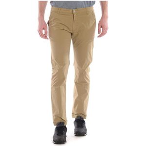 Daniele Alessandrini, Heren, Broeken, Beige, Maat: W38 Katoen,