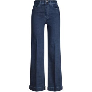 7 For All Mankind, Dames, Jeans, Blauw, Maat: W29 Katoen,