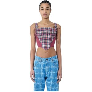 Vivienne Westwood, Dames, Tops, Veelkleurig, Maat: S Katoen,