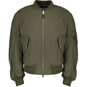 Givenchy, Heren, Jassen, Groen, Maat: M Katoen,