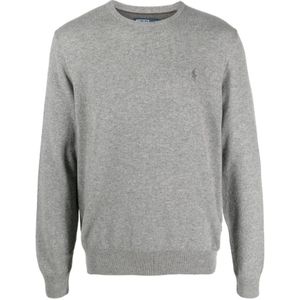 Polo Ralph Lauren, Heren, Truien, Grijs, Maat: 2XL Katoen,