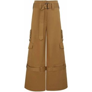 Zimmermann, Dames, Broeken, Bruin, Maat: M Katoen,