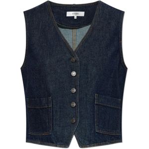 Frame, Dames, Jassen, Blauw, Maat: XS