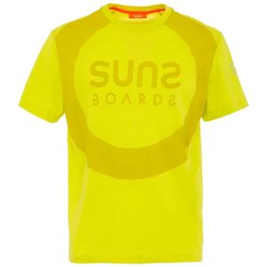 Suns, Heren, Tops, Groen, Maat: 2XL Katoen,