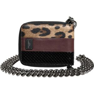 Dolce & Gabbana, Dames, Accessoires, Veelkleurig, Maat: ONE Size Leer,