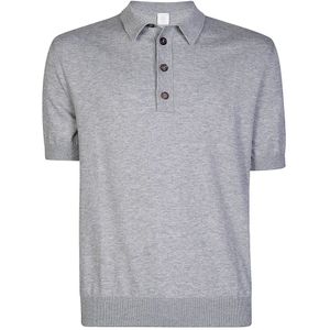 Eleventy, Heren, Tops, Grijs, Maat: L Katoen,