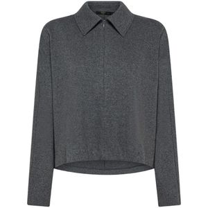 Seventy, Dames, Truien, Grijs, Maat: M