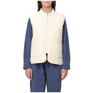 A.p.c., Dames, Jassen, Beige, Maat: S Poliester,