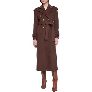 Gaudi, Dames, Mantels, Bruin, Maat: M Leer,