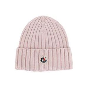 Moncler Beanies , Pink , Dames , Maat: ONE Size