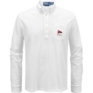 Ralph Lauren, Heren, Tops, Wit, Maat: M Katoen,