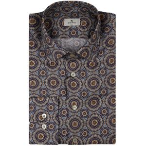 Etro, Heren, Overhemden, Veelkleurig, Maat: L Katoen,