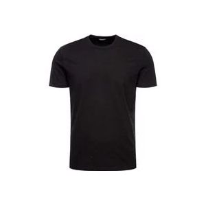 Dsquared2 Dcm200030 001 T-Shirt en Polo , Black , Heren , Maat: L