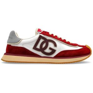 Dolce & Gabbana, Dames, Schoenen, Rood, Maat: 36 EU Leer,
