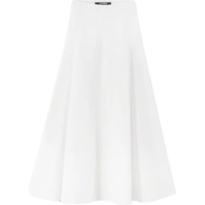 Jacquemus, Dames, Rokken, Wit, Maat: 2XS Katoen,