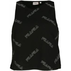 Fila, Dames, Tops, Zwart, Maat: XS Katoen,