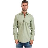 BOSS - Slim Fit - Zakelijk Overhemd - Effen - Katoenmix