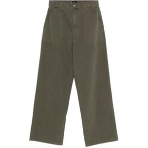 Anine Bing, Dames, Broeken, Groen, Maat: W27