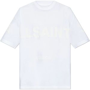 AllSaints, Heren, Tops, Wit, Maat: 2XL Katoen,