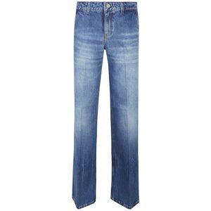 Victoria Beckham, Dames, Jeans, Blauw, Maat: W28 Denim,
