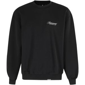 Represent, Heren, Sweatshirts & Hoodies, Zwart, Maat: 2XL Katoen,