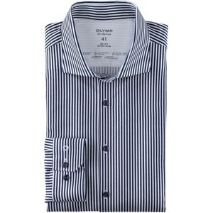 Olymp, Heren, Overhemden, Blauw, Maat: 3XL