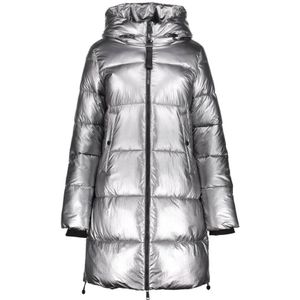 Geisha - Winterjas - Metallic - Capuchon - Lange Mouwen