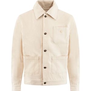 Bram's Fruit - Getailleerd Zwaar Canvas Jasje - Beige - Heren