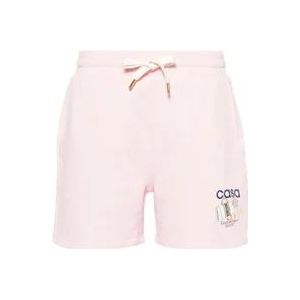Casablanca Casual Shorts , Pink , Dames , Maat: M