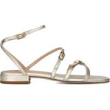 Unisa - Chisun - Sandalen - Geel - Leer - Gouden Metallic