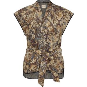 MOS Mosh, Dames, Jassen, Beige, Maat: XS Katoen,