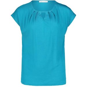 Betty & Co, Dames, Blouses & Shirts, Blauw, Maat: XL