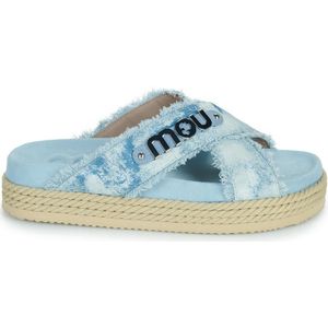 Mou, Dames, Schoenen, Blauw, Maat: 36 EU Denim,