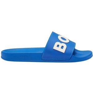 Hugo Boss, Heren, Schoenen, Blauw, Maat: 45 EU Polyamide,