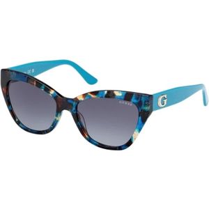 Guess - GU00204 87P - Zonnebril - Blu - Acetaat - Kattenoog