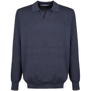 People of Shibuya, Heren, Truien, Blauw, Maat: 2XL Kasjmier,