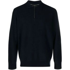 Vince, Heren, Sweatshirts & Hoodies, Blauw, Maat: XS Kasjmier,