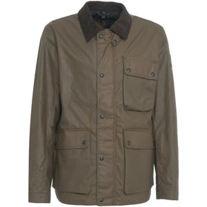 Belstaff, Heren, Jassen, Groen, Maat: XL Taf,