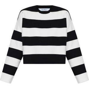 Max Mara, Dames, Truien, Wit, Maat: S