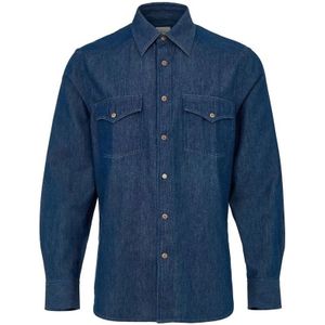 Paul Smith, Heren, Overhemden, Blauw, Maat: L Katoen,