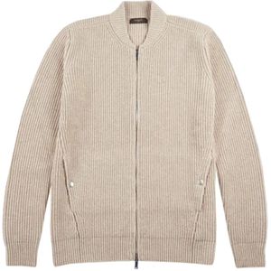 Zanone, Heren, Truien, Beige, Maat: XL